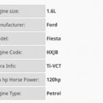 Silnik Ford Fiesta HXJB 2009-2012